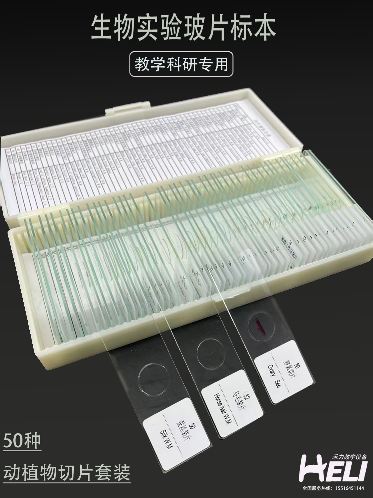 生物實驗玻片標本